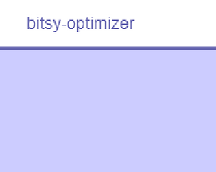 bitsy optimizer preview